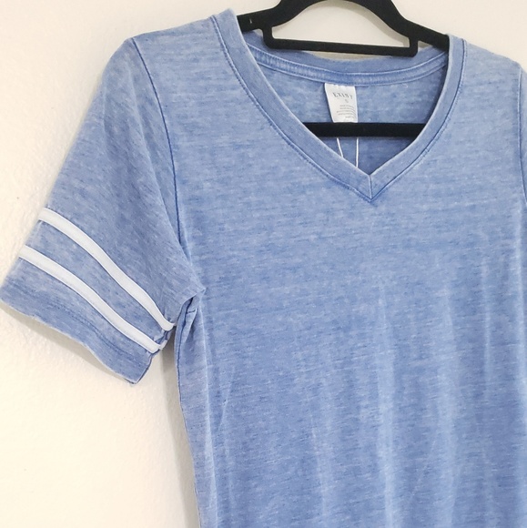 NWT Exist Blue Vintage Tee - Picture 3 of 5